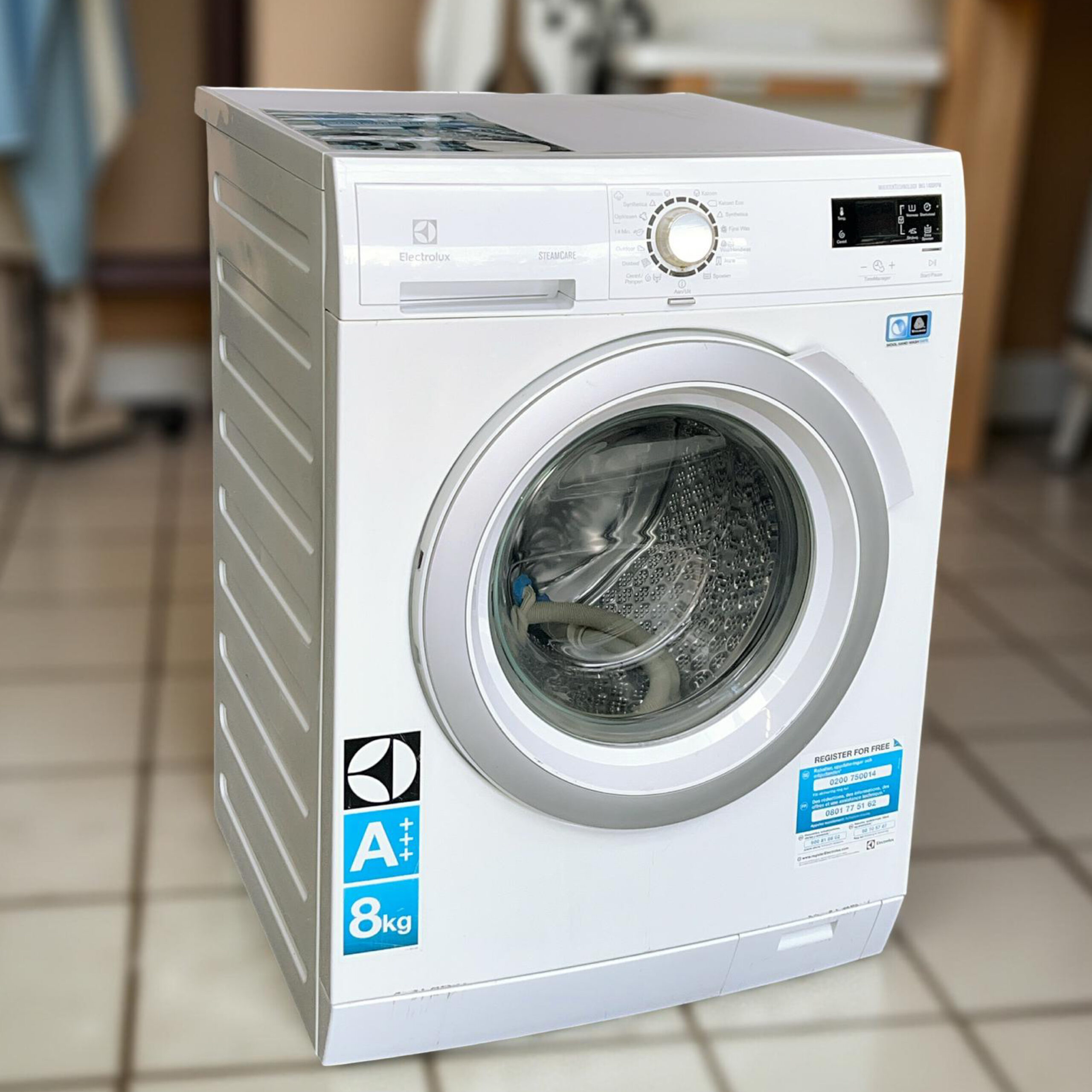 Wasmachine ELECTROLUX 8kg A+++ EWF1486 €199,-
