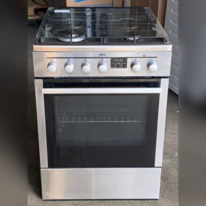 Gasfornuis AEG 47886GT-MN RVS-ZWART €299,-