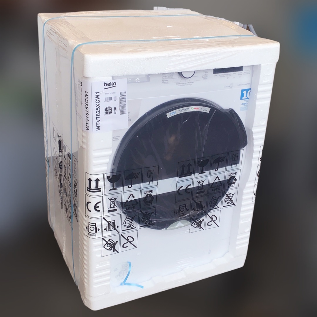 noodzaak controller In zicht Wasmachine BEKO STEAMCURE 7kg 1600toeren WTV7825XCW1 Nieuw in verpakking  met 2 Jaar Fabrieksgarantie €469,- Apparaten.nl -Altijd goedkoper!