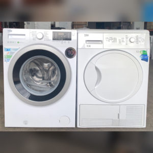 Voordeelset BEKO Wasmachine A+++ 8kg  + Condensdroger 7kg A++  €488,- (+Extra Korting**)