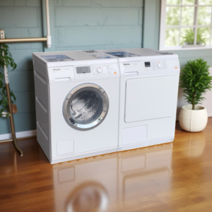 Voordeelset MIELE 7kg Wasmachine A+++ WDA111 + Condensdroger TDA150C  €578,-
