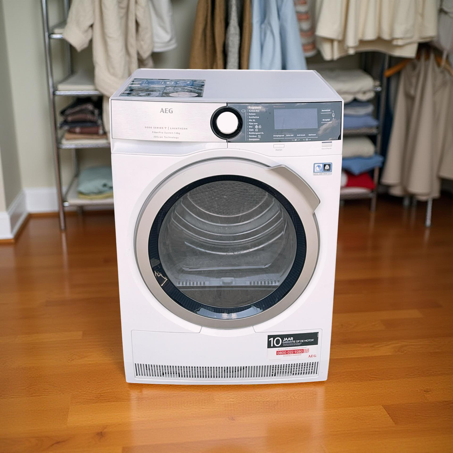 Warmtepompdroger AEG 9000Serie A+++ 8kg T9DEN87CC €359,- - Image 5
