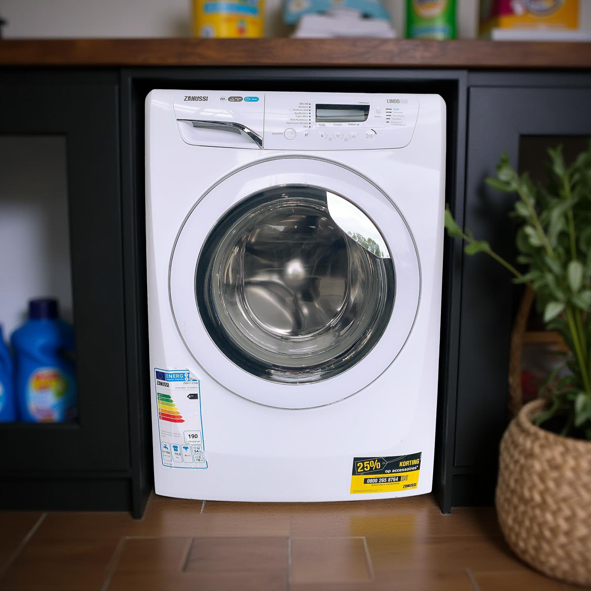 Wasmachine ZANUSSI 10kg A+++ ZWF0147NX €299,- - Image 4