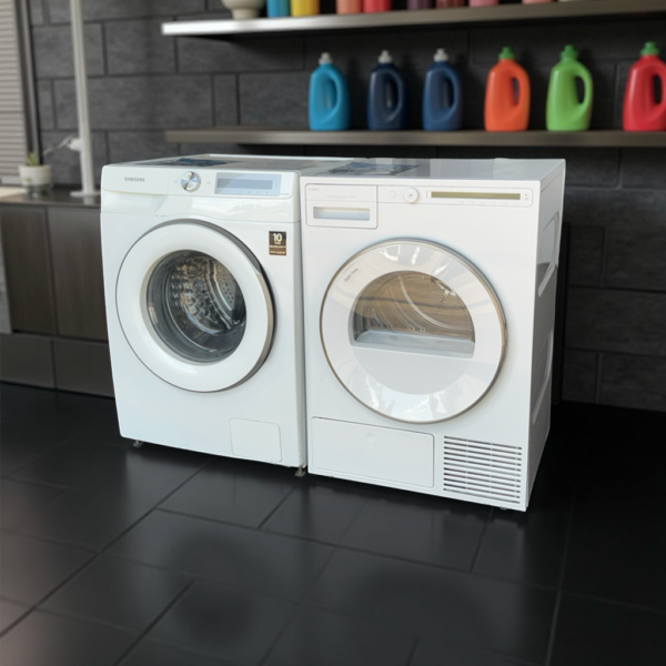 Voordeelset MIX Wasmachine SAMSUNG 10,5kg + Condensdroger ASKO 8kg  €628,-