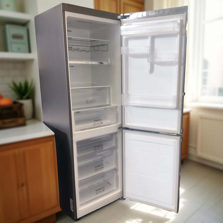 Koelvriescombinatie SAMSUNG NoFrost 328liter RB33J3315SA Outlet €199,- - Image 2