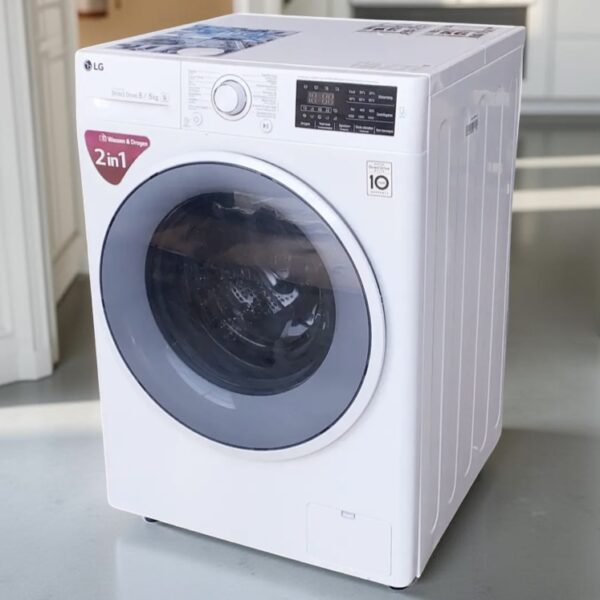 Wasdroogcombinatie LG DIRECTDRIVE 8kg 5kg F4J6TM0W 2in1 Wassen+Drogen €319,-
