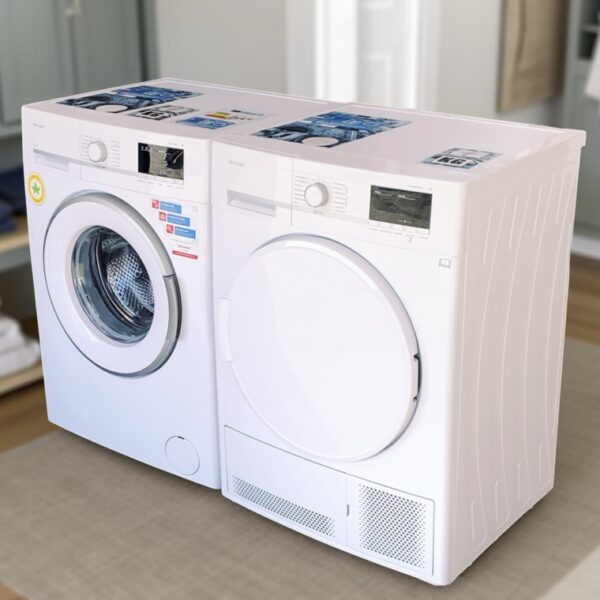 Voordeelset SHARP Wasmachine A+++ 7kg + Condensdroger 7kg van €428,- voor €378,- - Image 4