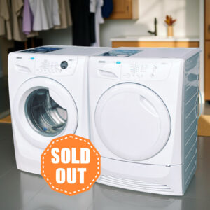 Voordeelset ZANUSSI Wasmachine 7kg + Condensdroger 7kg €398,-