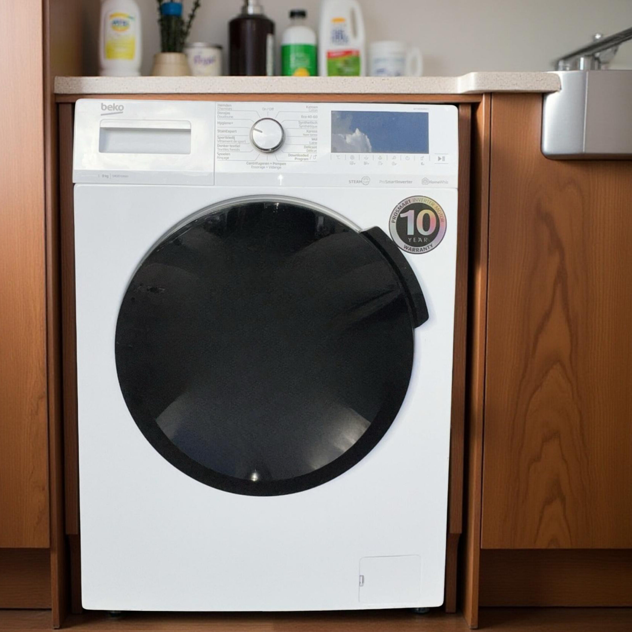Wasmachine BEKO HomeWhiz 8kg WTV8740BSC1  €269,- - Image 2