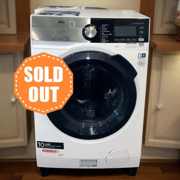 Wasmachine met droogfunctie AEG 9000SERIES SensiDry 10kg 6kg 1600toeren L9WE0CB €499,-