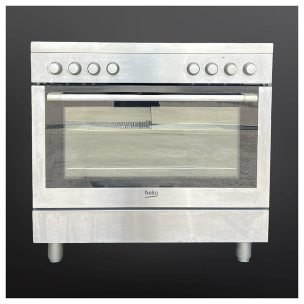 Gasfornuis BEKO RVS Breed 90cm GM15120DXPR €299,- - Image 5