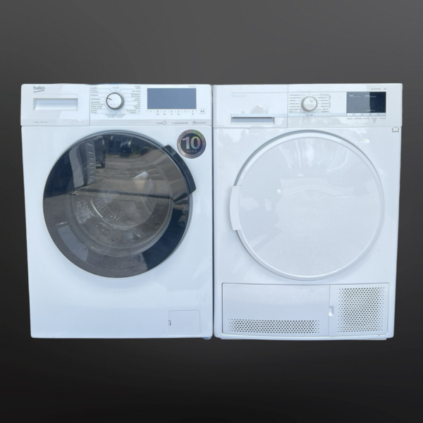 Voordeelset BEKO Wasmachine 8kg + SHARP Condensdroger 7kg €468,- - Image 5