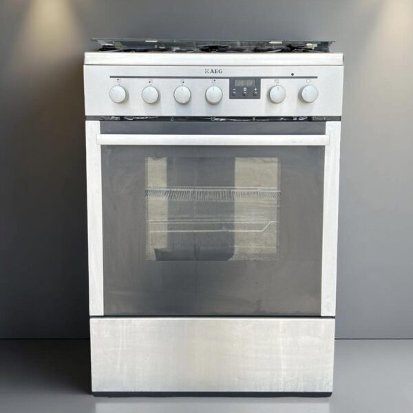 Gasfornuis AEG RVS-ZWART met Heteluchtoven 47886GT-MN Outlet €259,- - Image 5