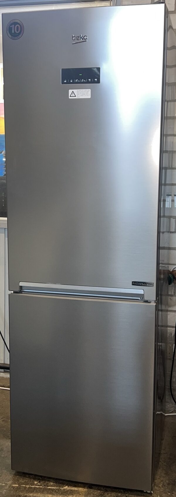 Koelvriescombinatie BEKO NoFrost 324liter RCNE366E40XP Outlet €279,- - Image 2