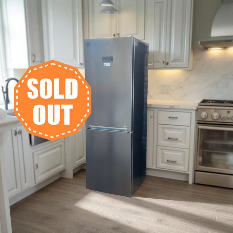 Koelvriescombinatie BEKO NoFrost 324liter RCNE366E40XP Outlet €279,-