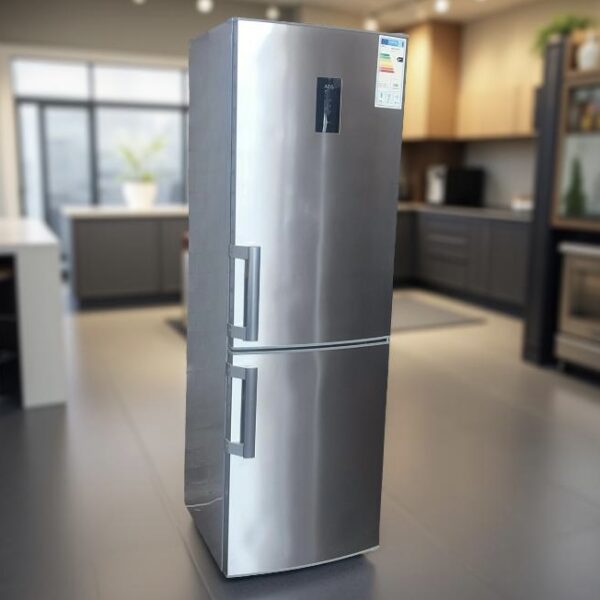 Koelvriescombinatie AEG RVS A++ 312liter NoFrost Customflex RCB53424TX Outlet Afgeprijsd van €449,- naar €239,-