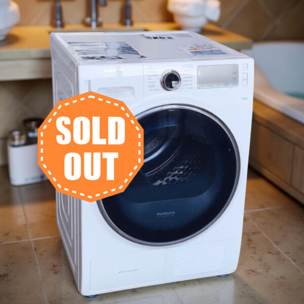 Warmtepompdroger SAMSUNG OptimalDry A+++ 9kg DV90M8204AW €329,-