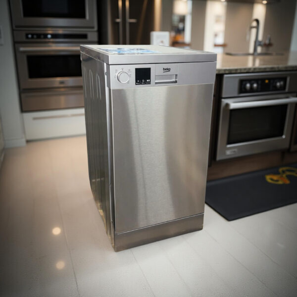 Vaatwasser BEKO RVS SLIMLINE  Smal 10-Couverts A+ DVS05024X 2Jaar Jong €299,-