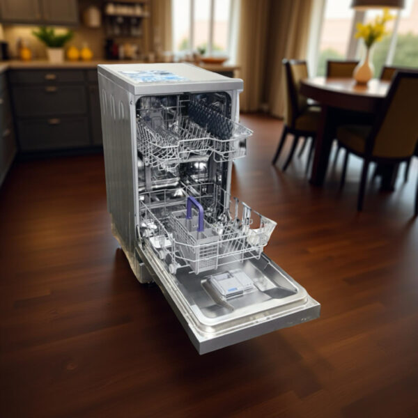 Vaatwasser BEKO RVS SLIMLINE  Smal 10-Couverts A+ DVS05024X 2Jaar Jong €299,- - Image 7