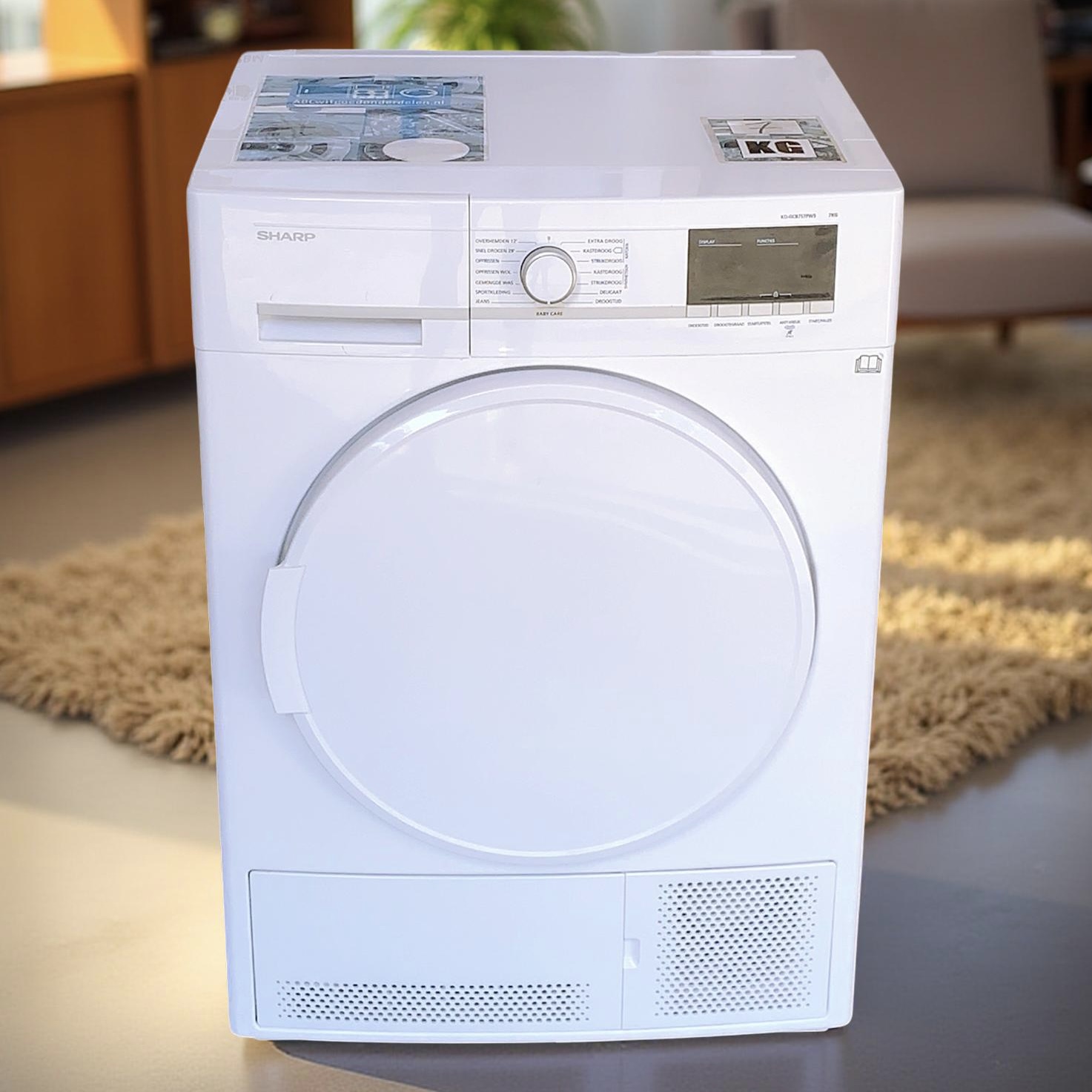 Condensdroger SHARP KDGCB7S7PW9BX €199,- - Image 3