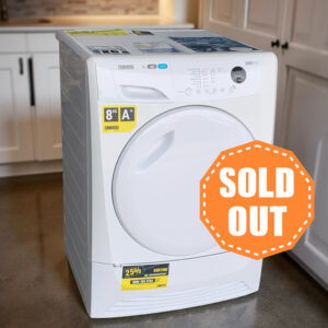 Warmtepompdroger ZANUSSI LINDO1000 8kg A+ ZDH8345NW €279,-