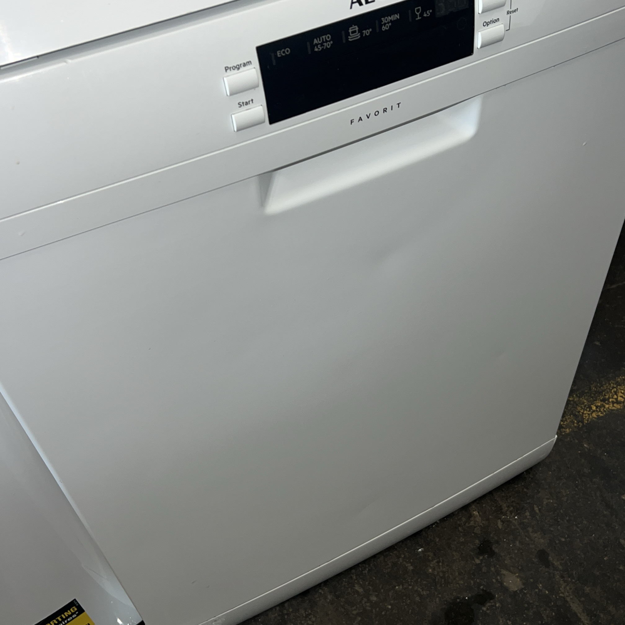 Vaatwasser AEG A+++ AirDry AutoDoor FFB53620ZW vrijstaand/geen inbouw Outlet €199,- - Image 8