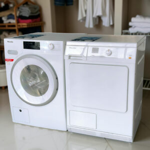 Voordeelset MIELE Wasmachine A+++ 9kg 1600toeren + Condensdroger 7kg  €798,-