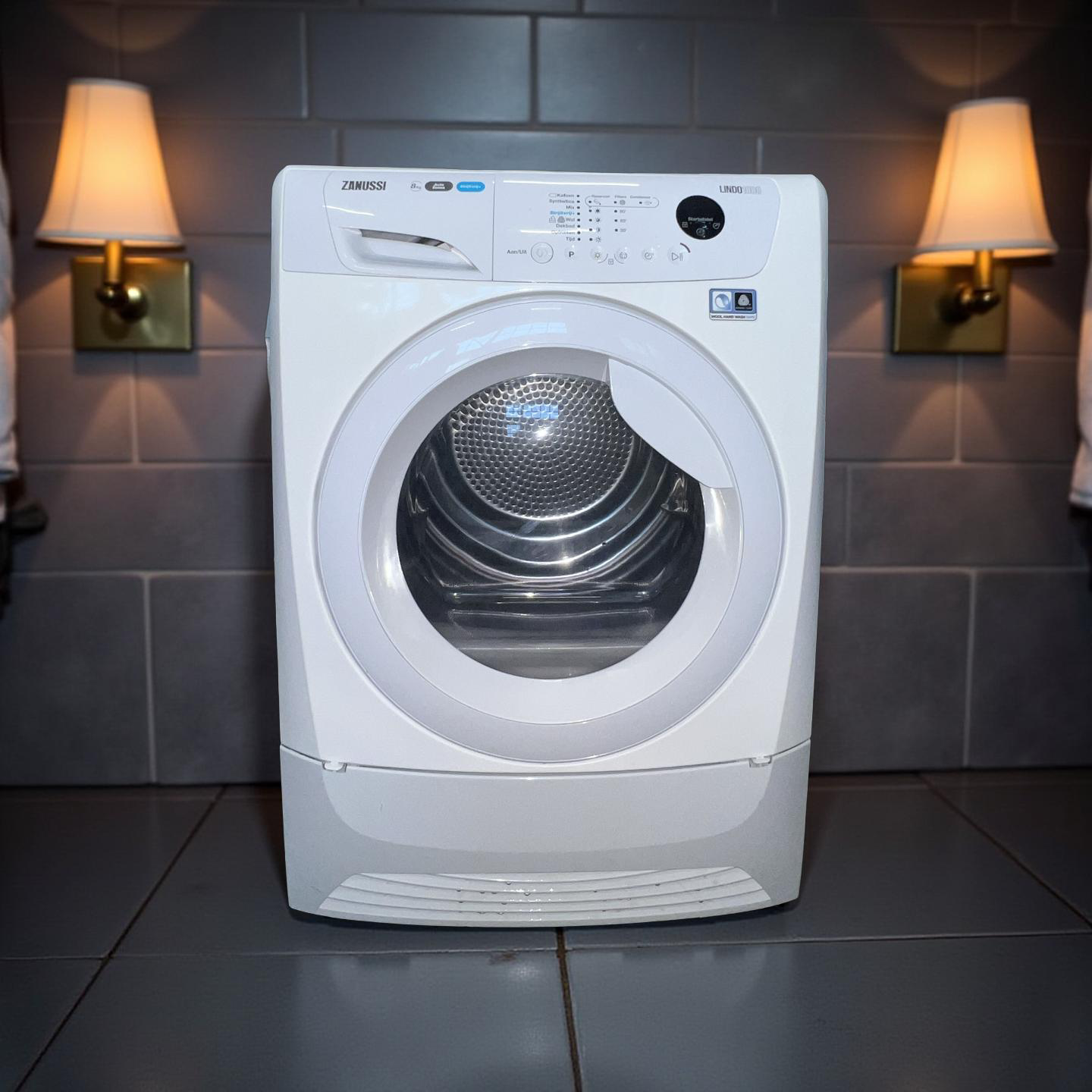 Warmtepompdroger ZANUSSI LINDO1000 8kg A++ ZDH8353W €279,- - Image 3