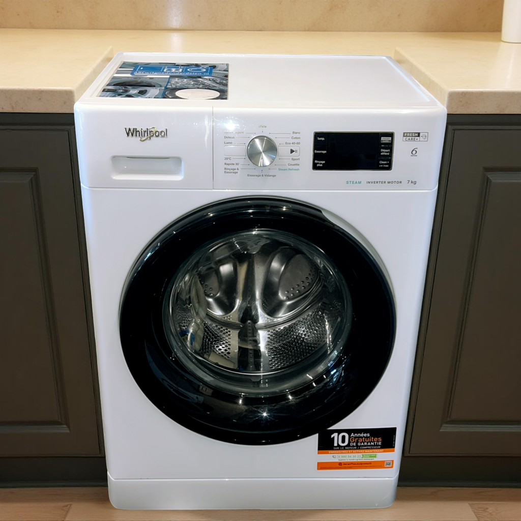 Wasmachine WHIRLPOOL 7kg A+++ FFB7438BVFR €229,- - Image 2
