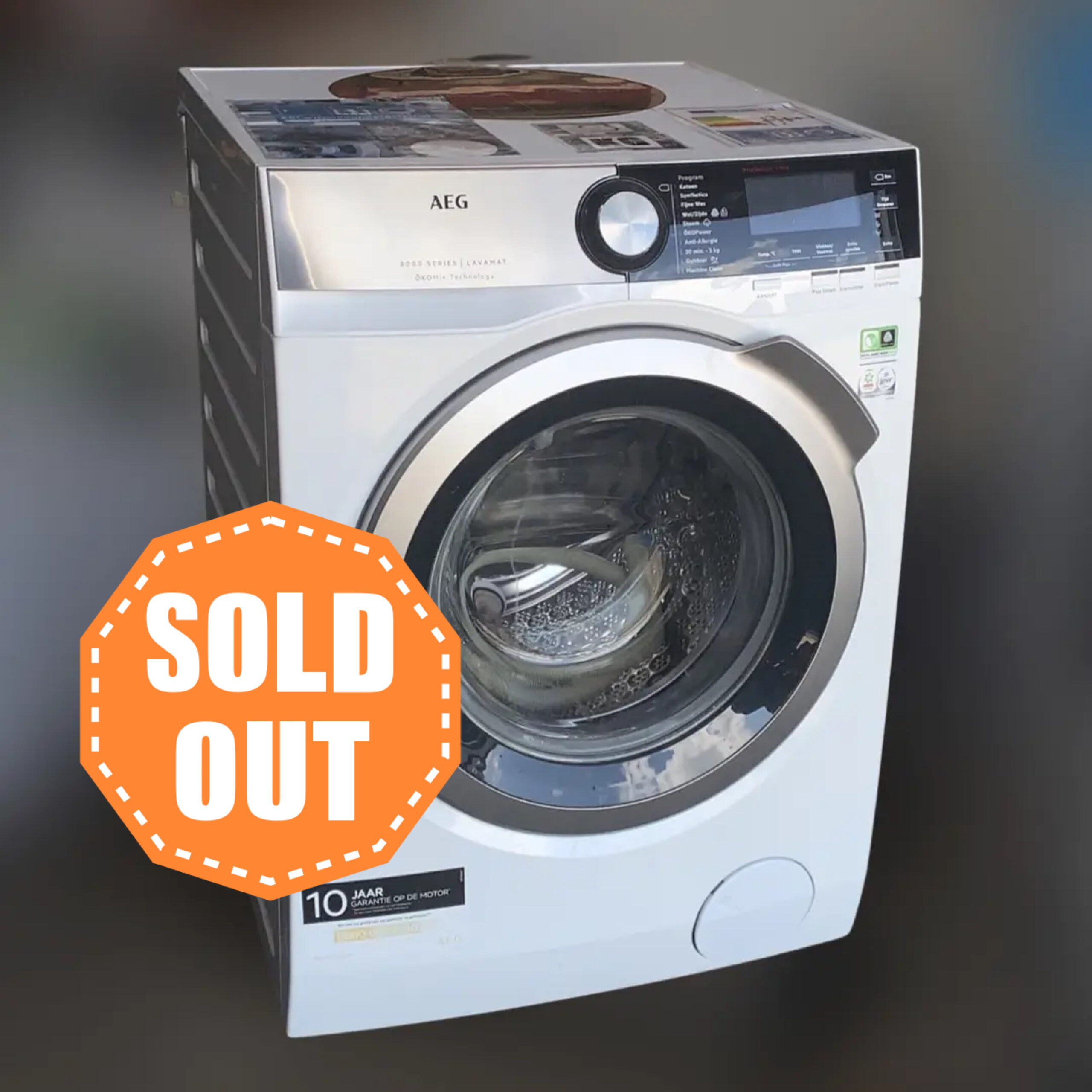 Wasmachine AEG OKÖMIX 9kg 1600toeren L8FEN96CS €329,-