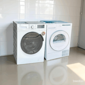 Voordeelset MIX Wasmachine BEKO 8kg + Condensdroger ASKO 8kg €538,-