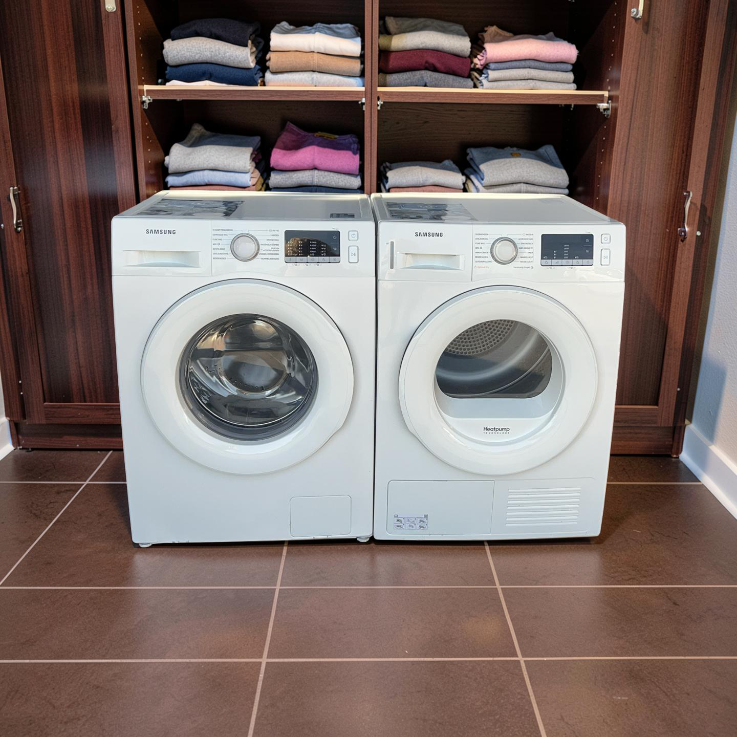 Voordeelset SAMSUNG Wasmachine 8kg A+++ & Warmtepompdroger 8kg A++ €598,- - Image 3